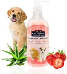 Alpha Dog Series 2-in-1 Puppy Formula Scent Dog Shampoo & Conditioner, 26.4-fl oz bottle