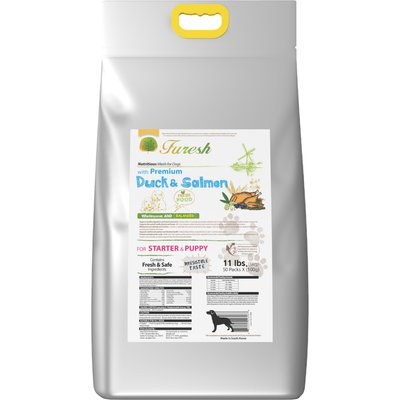 Alpha Dog Series Alpha Dog Series FURESH Puppy Recipe Limited Ingredient Duck & Salmon Recipe Dry Dog Food, 11-lb bag