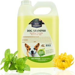 Alpha Dog Series Herbal Flea & Tick Formula Scent Dog Shampoo & Conditioner, 1-gal bottle