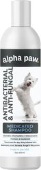 Alpha Paw Antibacterial & Antifungal Medicated Dog & Cat Shampoo, 16-fl oz bottle