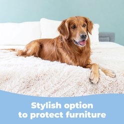 Alpha Paw PawProof Dog Throw Blanket, Beige, Small slide 2 of 2