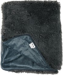 Alpha Paw PawProof Dog Throw Blanket, Grey, Medium