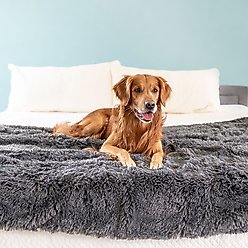 Alpha Paw PawProof Dog Throw Blanket, Grey, Medium slide 2 of 4