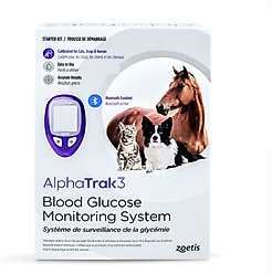 AlphaTRAK 3 Blood Glucose Diabetic Monitoring Kit for Cats, Dogs, & Horses