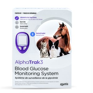 AlphaTRAK 3 Blood Glucose Diabetic Monitoring Kit for Cats, Dogs, & Horses