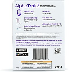 AlphaTRAK 3 Blood Glucose Diabetic Monitoring Kit for Cats, Dogs, & Horses slide 2 of 7