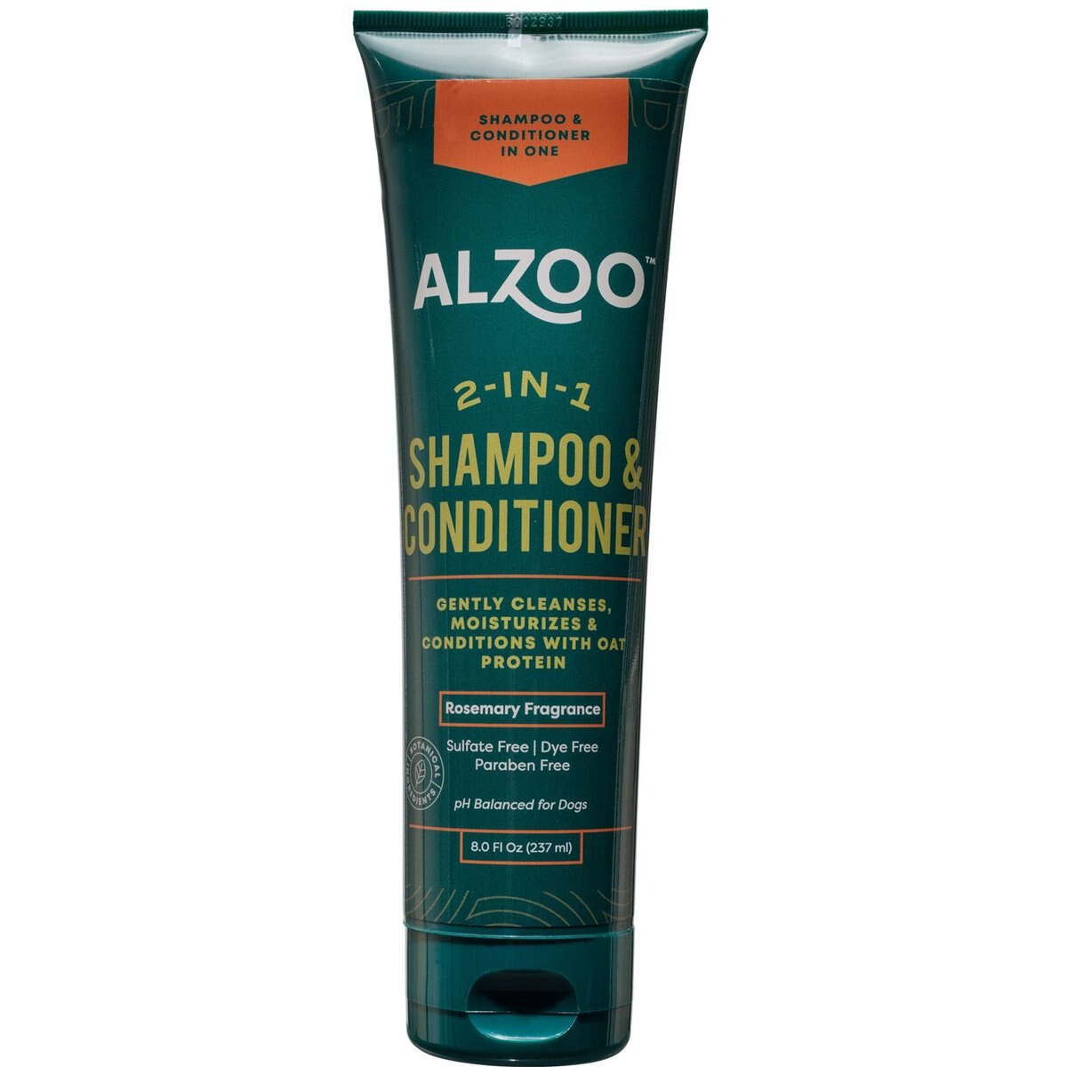 ALZOO 2-in-1 Dog Shampoo & Conditioner, 8-fl oz tube