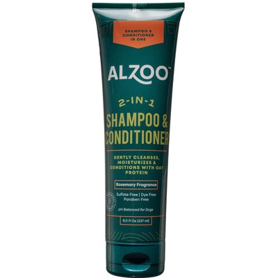 ALZOO ALZOO 2-in-1 Dog Shampoo & Conditioner, 8-fl oz tube