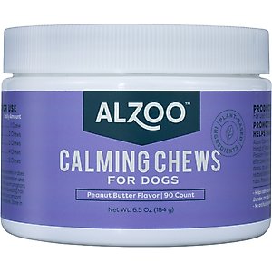 ALZOO Calming Soft Chews Supplement for Dogs, 90 count
