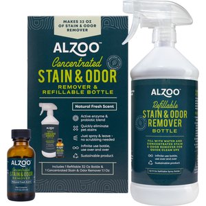 ALZOO Concentrated Stain & Odor Remover Dog & Cat Cleaner & Stain Remover