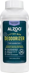 ALZOO Deodorizer Scented Cat Litter Deodorizer, Fresh Lavender, 26.6-fl oz bottle