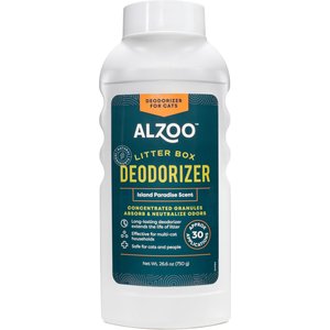 ALZOO Deodorizer Scented Cat Litter Deodorizer, Island Paradise, 26.6-fl oz bottle