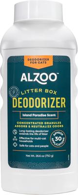 Show full view: ALZOO Deodorizer Scented Cat Litter Deodorizer, Island Paradise, 26.6-fl oz bottle slide 1 of 6