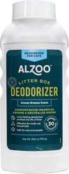 ALZOO Deodorizer Scented Cat Litter Deodorizer, Ocean Breeze, 26.6-fl oz bottle