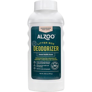 ALZOO Deodorizer Scented Cat Litter Deodorizer, Sweet Vanilla, 26.6-fl oz bottle