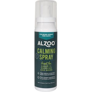 ALZOO Natural Plant Based Calming Cat Spray, 3.4-fl oz bottle