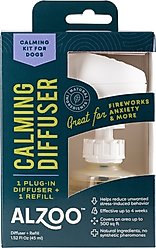 ALZOO Natural Plant Based Plug-In & Refill Kit Dog Calming Diffuser
