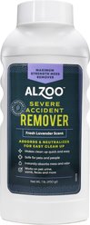 ALZOO Severe Accident Remover & Absorbent Deodorizer Dog & Cat Cleaner & Stain Remover, 1-lb bottle