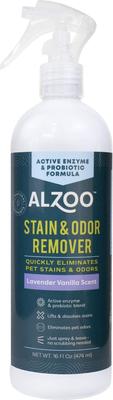 Show full view: ALZOO Stain & Odor Remover Dog & Cat Deodorizer Spray, Lavender Vanilla, 16-fl oz bottle slide 1 of 8