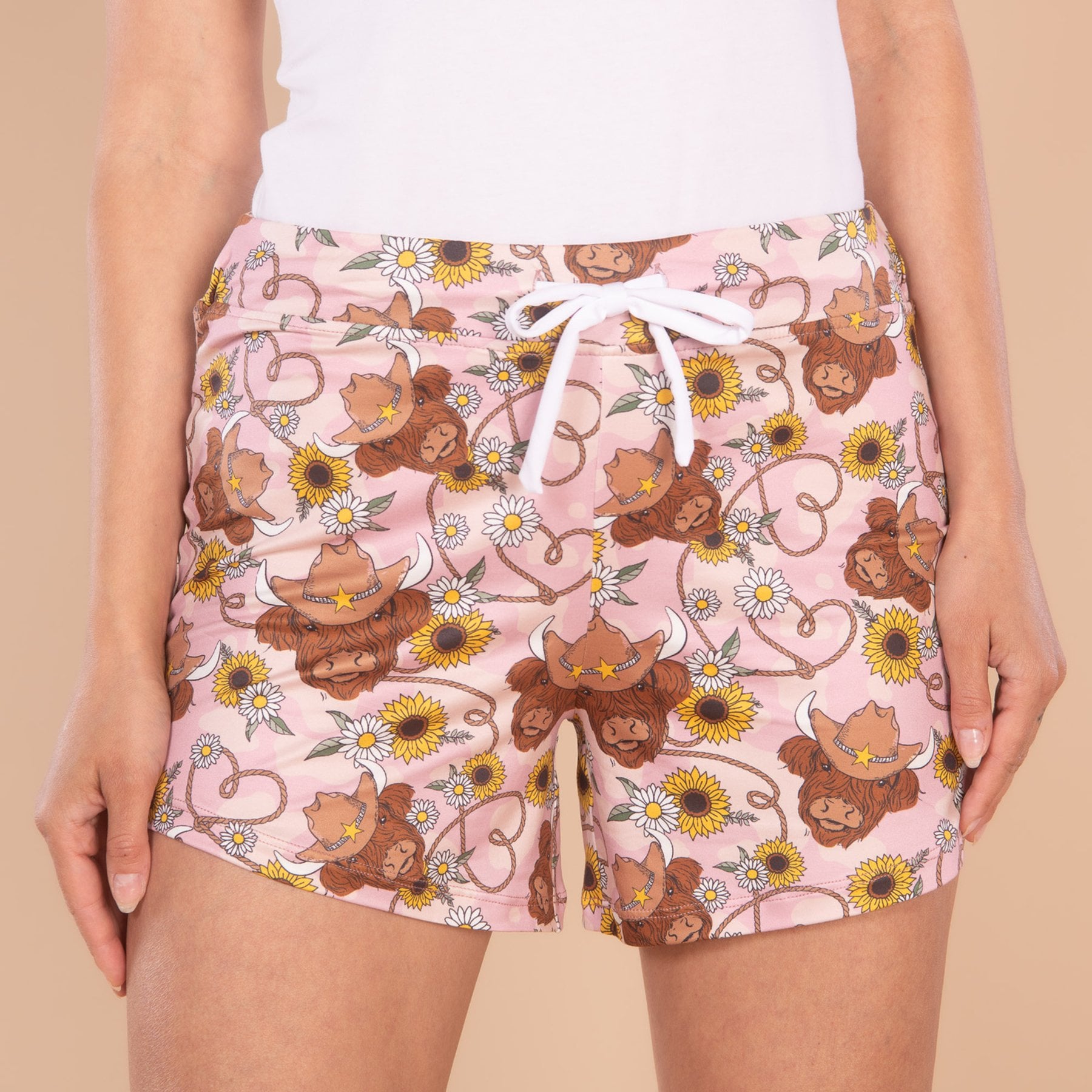 Amanda Blu Rodeo Queen Pajama Shorts, Medium