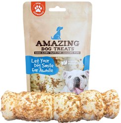Amazing Dog Treats 10-12-in Beef Cheek Roll Bully Dust Flavor Dog Treats, 3 Count