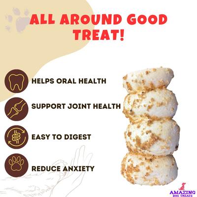 Show full view: Amazing Dog Treats 5-6-in Beef Cheek Roll Bully Dust Flavor Dog Treats, 4 count slide 5 of 8