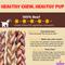 Show in main carousel: Amazing Dog Treats 6-inch Braided Bully Stick Dog Treats, 10 count slide 8 of 9