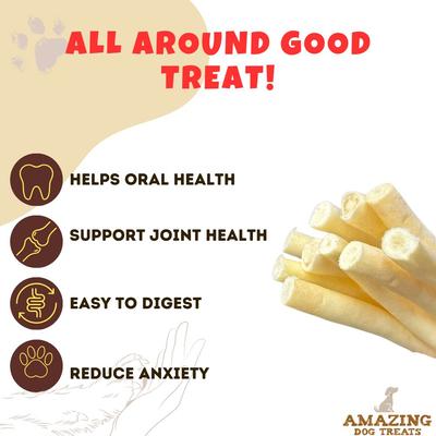 Show full view: Amazing Dog Treats 6-inch Cow Tail Dog Treats, 12 count slide 5 of 10