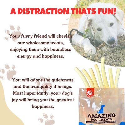 Show full view: Amazing Dog Treats 6-inch Cow Tail Dog Treats, 12 count slide 7 of 10