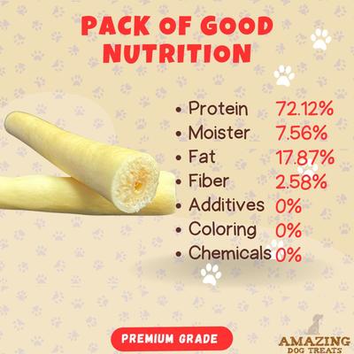 Show full view: Amazing Dog Treats 6-inch Thick Cow Tail Dog Treats, 10 count slide 6 of 10