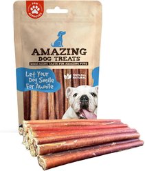 Amazing Dog Treats 6-in Bully Stick Dog Treat, 5 count