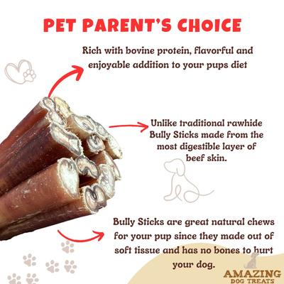 Show full view: Amazing Dog Treats 6-in Bully Stick Dog Treat, 5 count slide 4 of 8