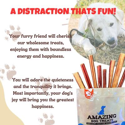 Show full view: Amazing Dog Treats 6-in Bully Stick Dog Treat, 5 count slide 7 of 8