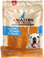 Amazing Dog Treats Backstrap Beef Tendon Dog Treats, 8-oz bag
