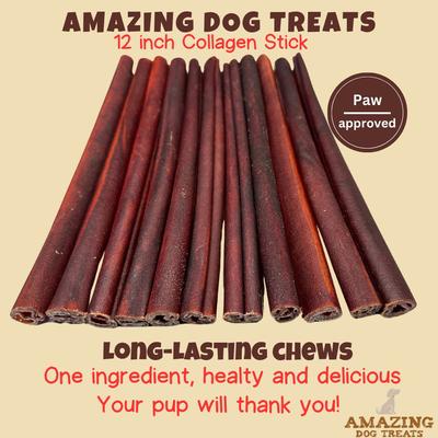Show full view: Amazing Dog Treats Beef Collagen Stick Dog Treats, 12-in, 5 count slide 3 of 9