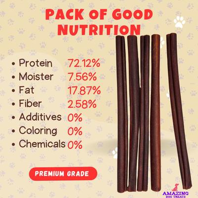 Show full view: Amazing Dog Treats Beef Collagen Stick Dog Treats, 12-in, 5 count slide 7 of 9