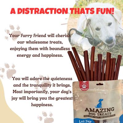 Show full view: Amazing Dog Treats Beef Collagen Stick Dog Treats, 12-in, 5 count slide 8 of 9