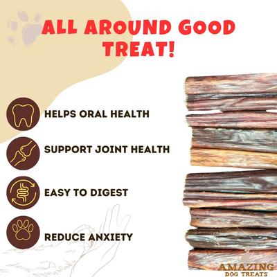 Show full view: Amazing Dog Treats Beef Esophagus Stick Jerky Dog Treats, 15 count slide 5 of 8