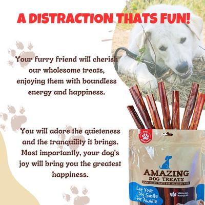Show full view: Amazing Dog Treats Beef Esophagus Stick Jerky Dog Treats, 15 count slide 7 of 8