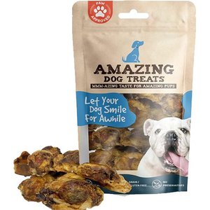 Amazing Dog Treats Beef Knee Cap Dog Treats, 10 count