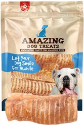 Amazing Dog Treats Beef Trachea 3 - 4-inch Dog Treats, 25 count