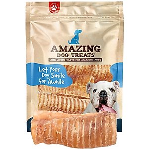 Amazing Dog Treats Beef Trachea 3 - 4-inch Dog Treats, 25 count