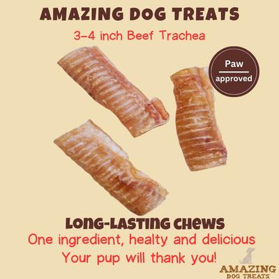 Show full view: Amazing Dog Treats Beef Trachea 3 - 4-inch Dog Treats, 25 count slide 3 of 9