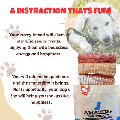 Show full view: Amazing Dog Treats Beef Trachea 3 - 4-inch Dog Treats, 25 count slide 6 of 9