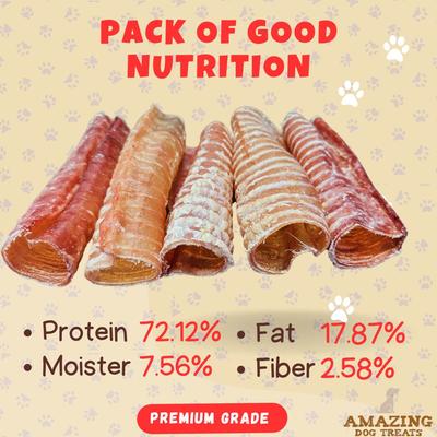 Show full view: Amazing Dog Treats Beef Trachea 6-inch Dog Treats, 5 count slide 6 of 9