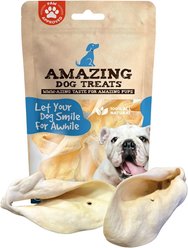 Amazing Dog Treats Cow Ears Dog Treats, 25 count
