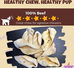 Amazing Dog Treats Cow Ears Dog Treats, 25 count slide 2 of 6
