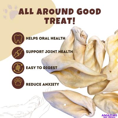 Show full view: Amazing Dog Treats Cow Ears Dog Treats, 5 count slide 4 of 9