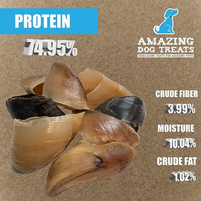 Show full view: Amazing Dog Treats Cow Hooves Dog Treats, 10 count slide 6 of 8