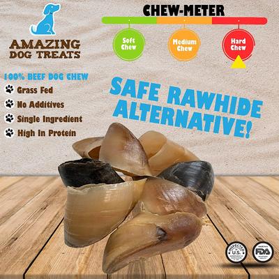 Show full view: Amazing Dog Treats Cow Hooves Dog Treats, 25 count slide 4 of 9